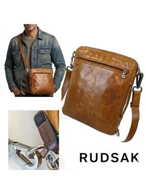 Rudsak Messenger Bag Shoulder Bag China Distressed Leather